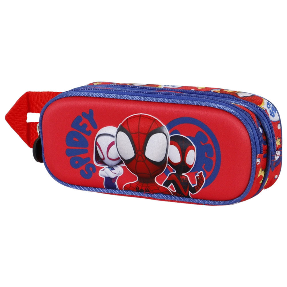 Imagen de Portatodo 3D Gang Spidey Spiderman Marvel Doble parte de nuestra colección en Espadas y más, sitio oficial.