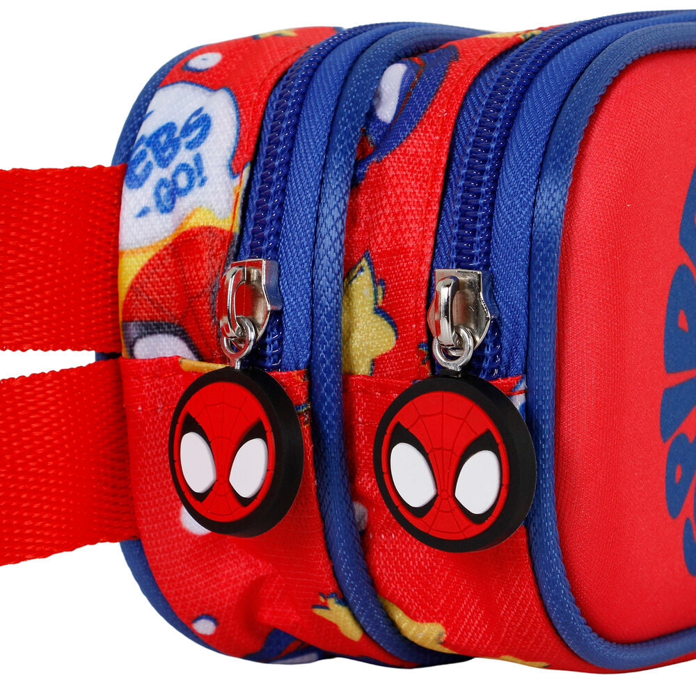 Imagen de Portatodo 3D Gang Spidey Spiderman Marvel Doble parte de nuestra colección en Espadas y más, sitio oficial.