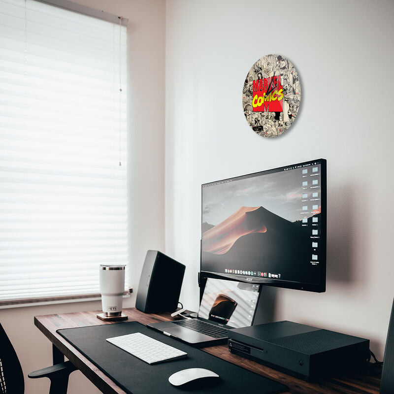 Imagen de Reloj Pared Marvel parte de nuestra colección en Espadas y más, sitio oficial.