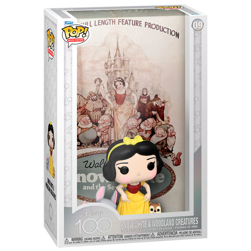 Imagen de Figura Pop Movie Poster Disney 100Th Blancanieves parte de nuestra colección en Espadas y más, sitio oficial.