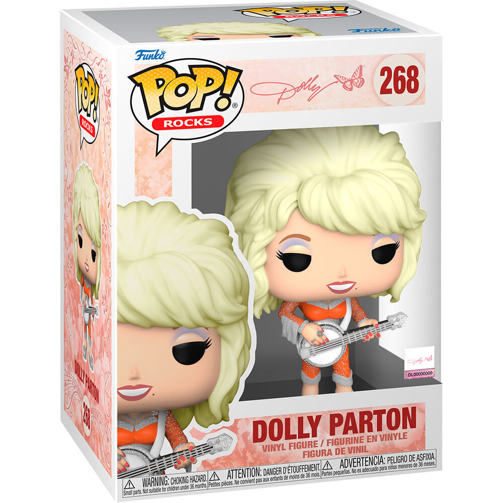 Imagen de Figura Pop Rocks Dolly Parton parte de nuestra colección en Espadas y más, sitio oficial.