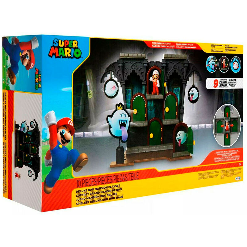 Imagen 1 - Playset Mansion Boo Deluxe Super Mario Bros