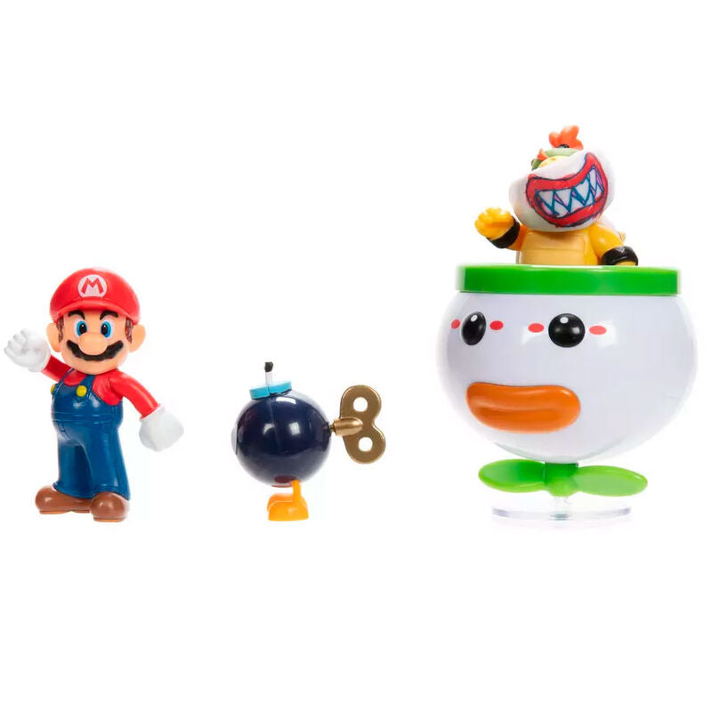 Imagen 3 - Blister Figuras Mario And Bowser Jr. Super Mario Bros 6Cm