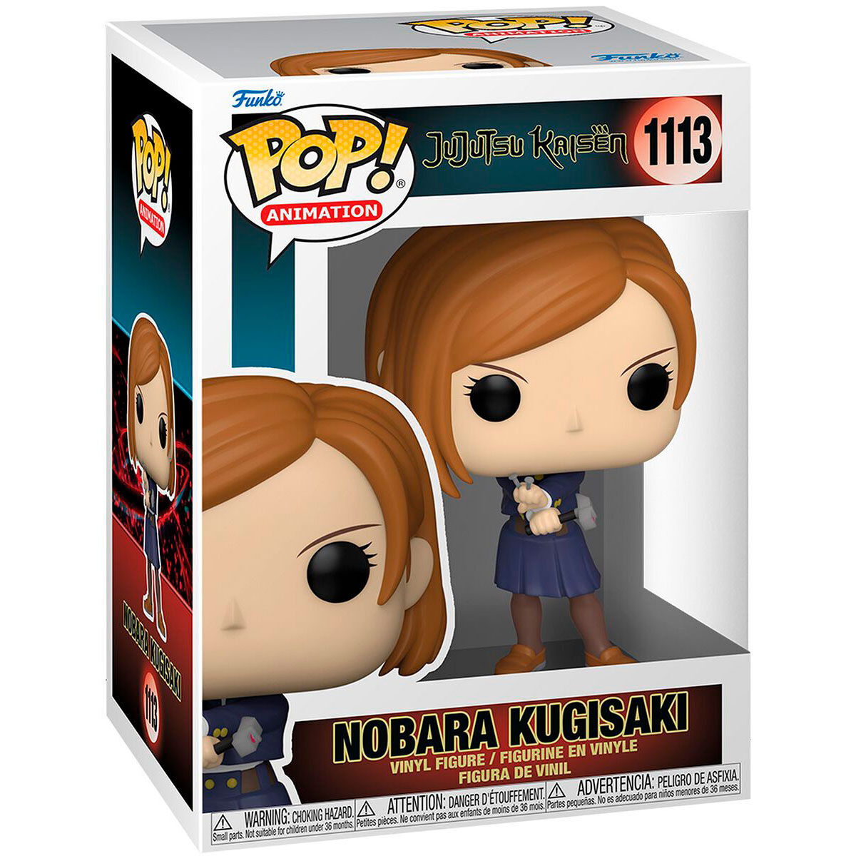 Imagen de Figura Pop Jujutsu Kaisen Nobara Kugisaki parte de nuestra colección en Espadas y más, sitio oficial.