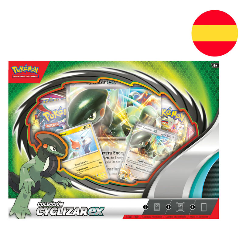 Imagen de Blister Juego Cartas Coleccionables Ciclyzar Ex Pokemon Español parte de nuestra colección en Espadas y más, sitio oficial.