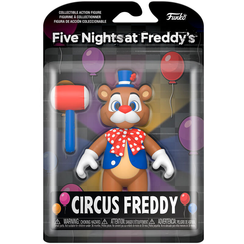 Imagen 1 - Figura Action Five Nights At Freddys Circus Freddy 12,5Cm