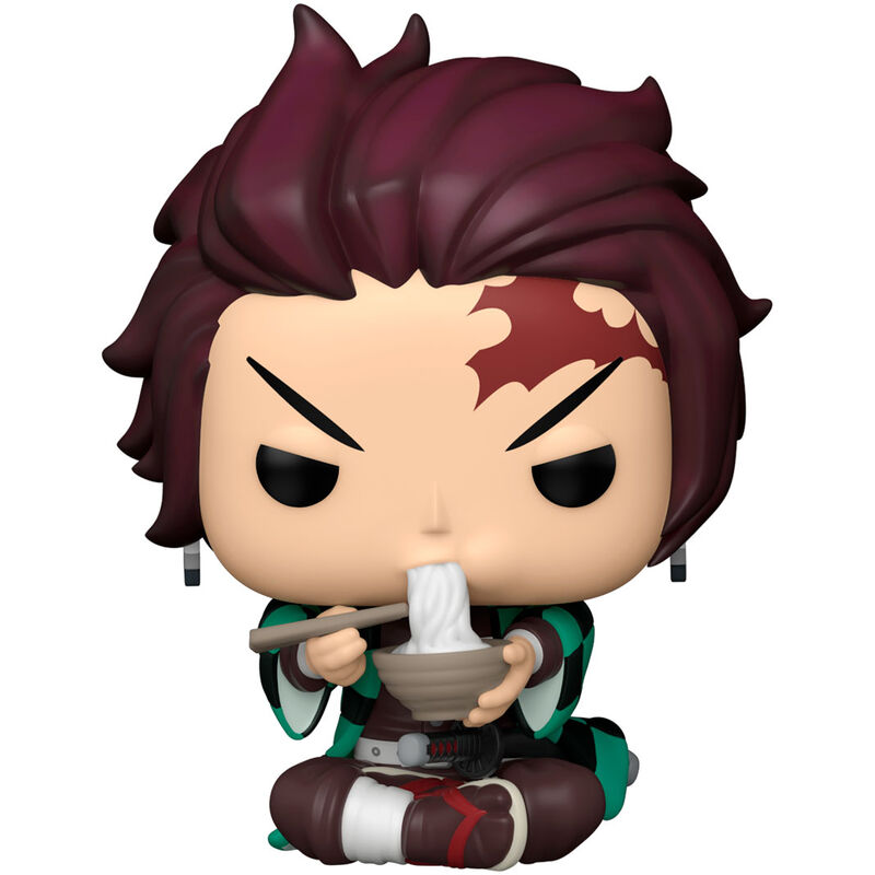 Imagen de Figura Pop Demon Slayer Kimetsu No Yaiba Tanjiro With Noodles parte de nuestra colección en Espadas y más, sitio oficial.