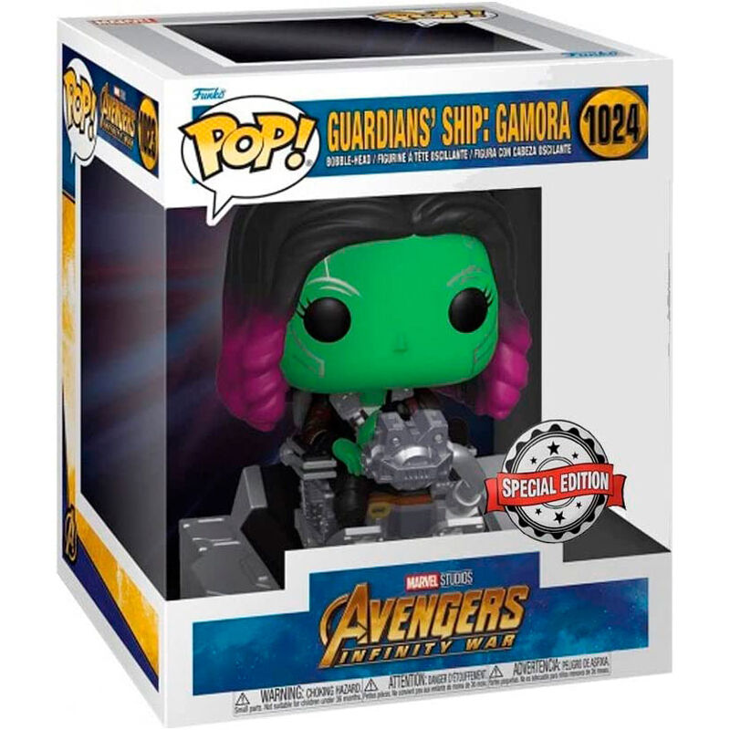 Imagen de Figura Pop Marvel Avengers Infinity War Guardians Ship Gamora Exclusive parte de nuestra colección en Espadas y más, sitio oficial.