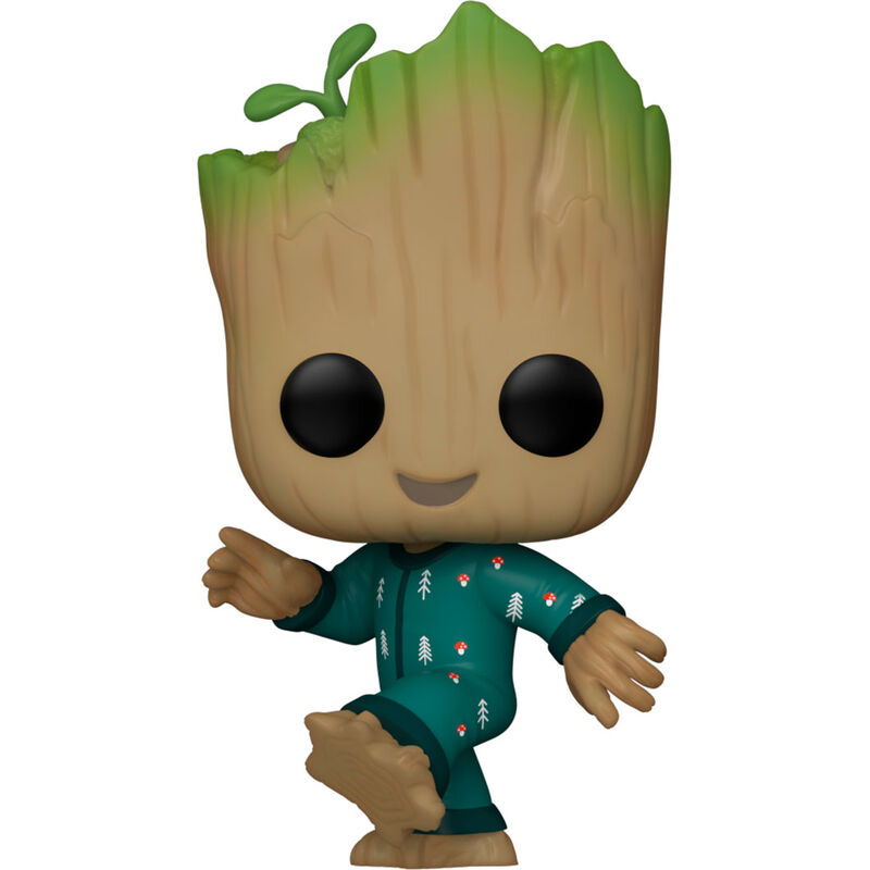 Imagen 2 - Figura Pop Marvel I Am Groot - Groot In Onesie