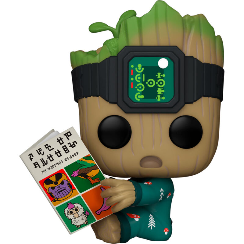 Imagen 2 - Figura Pop Marvel I Am Groot - Groot In Onesie