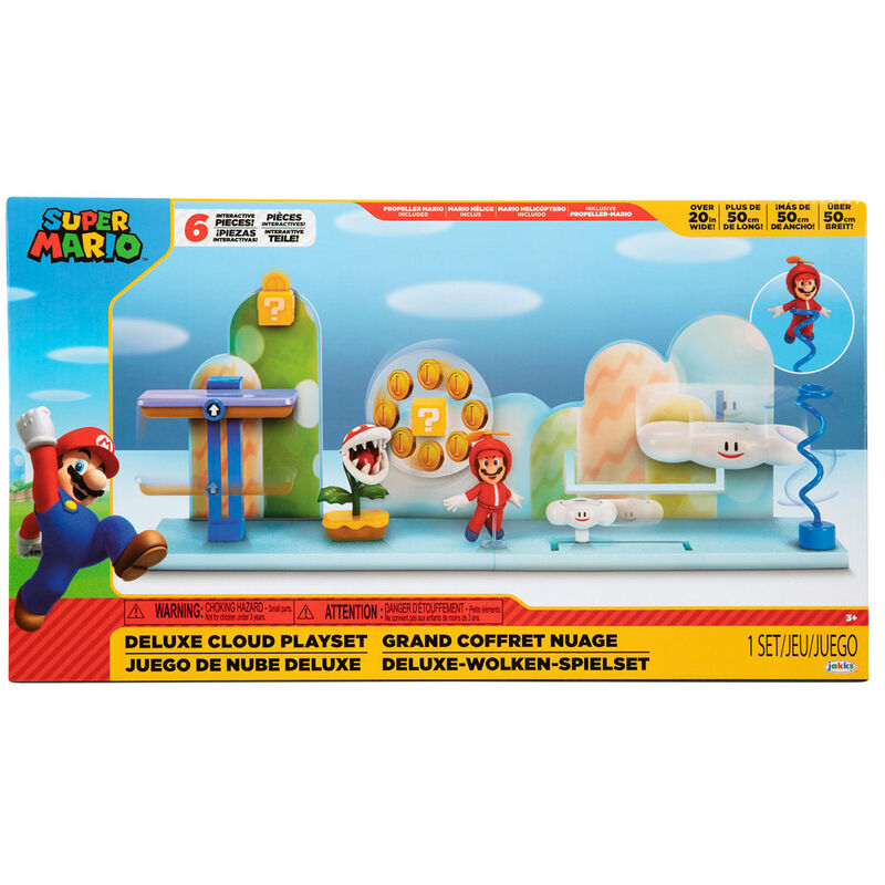 Imagen 1 - Playset Nube Deluxe Super Mario Bros