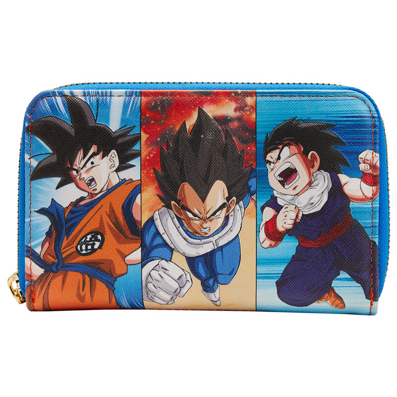 Imagen de Cartera Trio Dragon Ball Z Loungefly parte de nuestra colección en Espadas y más, sitio oficial.
