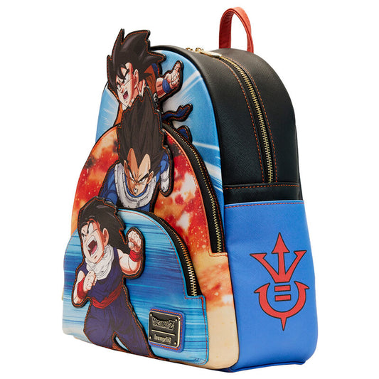 Imagen de Mochila Trio Dragon Ball Z Loungefly 31Cm parte de nuestra colección en Espadas y más, sitio oficial.