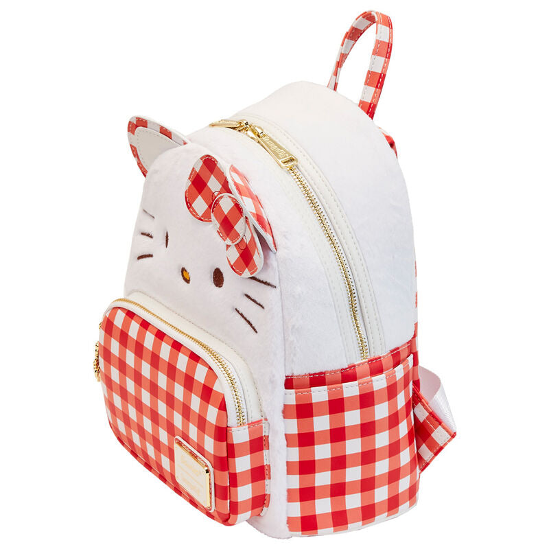 Imagen 2 - Mochila Gingham Hello Kitty Sanrio Loungefly 26Cm