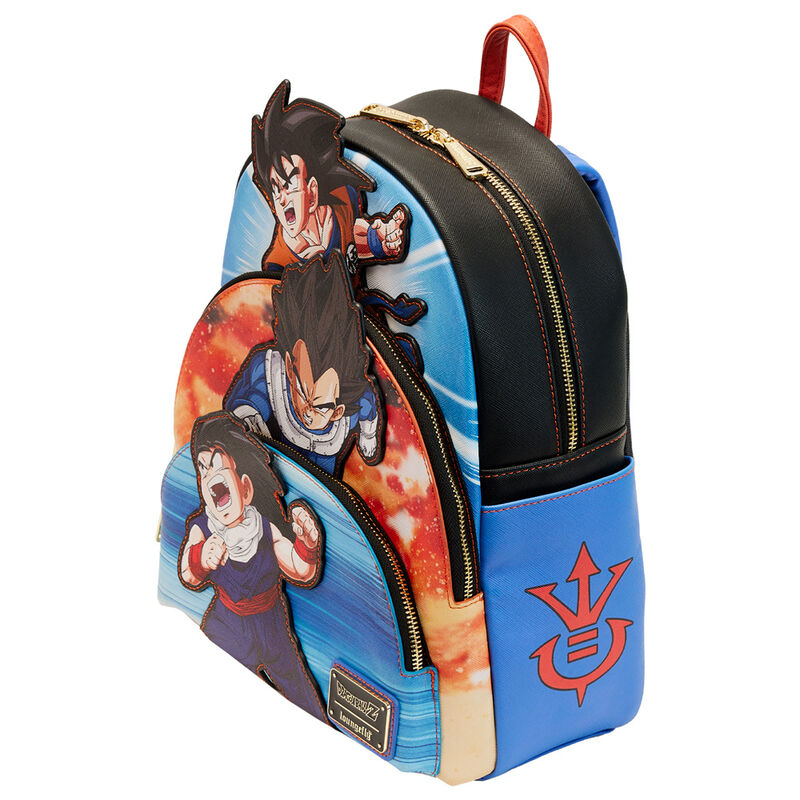 Imagen de Mochila Trio Dragon Ball Z Loungefly 31Cm parte de nuestra colección en Espadas y más, sitio oficial.