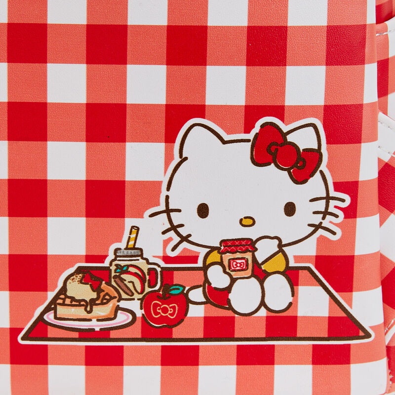 Imagen 4 - Mochila Gingham Hello Kitty Sanrio Loungefly 26Cm