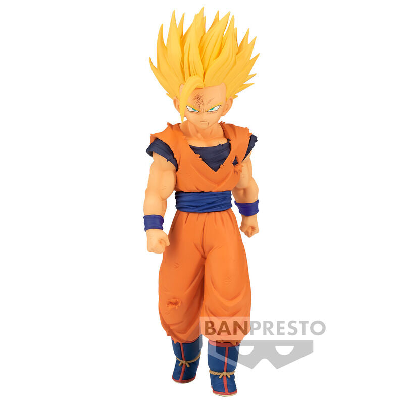Imagen 1 - Figura Gohan Super Saiyan 2 Solid Edge Works Dragon Ball Z 16Cm