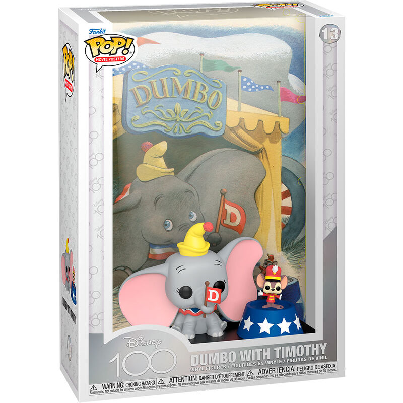 Imagen de Figura Pop Movie Poster Disney 100Th Anniversary Dumbo parte de nuestra colección en Espadas y más, sitio oficial.