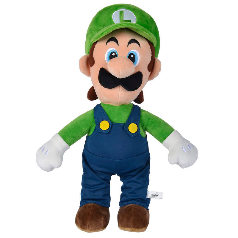Imagen 1 - Peluche Luigi Super Mario Bros 50Cm