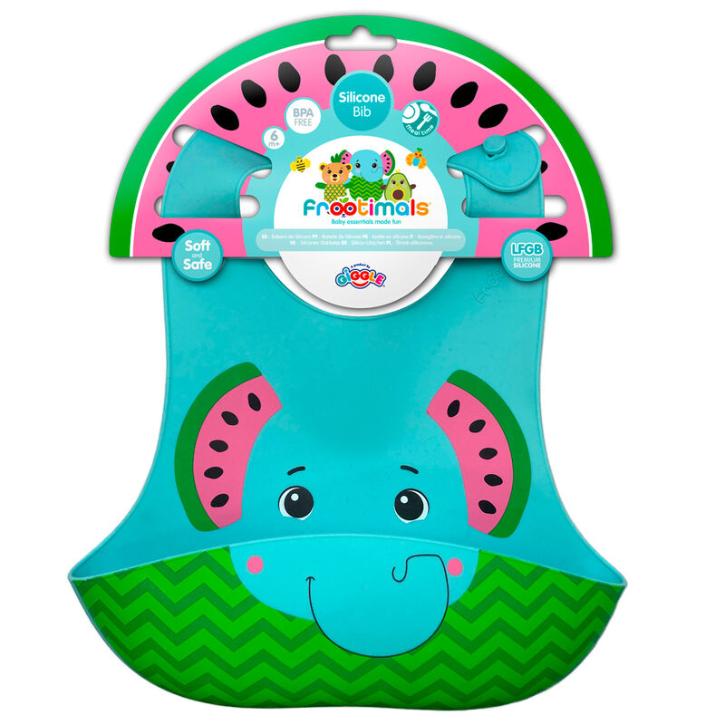 Imagen 2 de Babero Silicona Melany Melephant Frootimals
