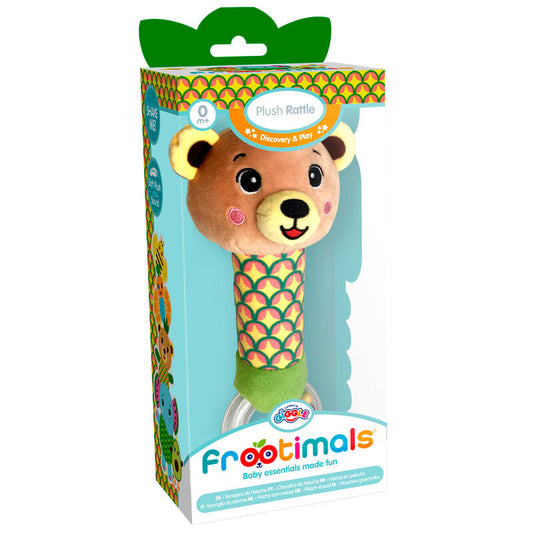 Imagen 2 de Sonajero Peluche Bubba Tropibear Frootimals