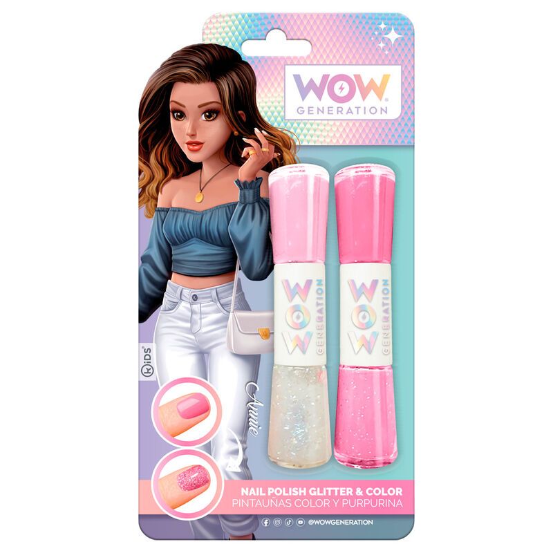 Imagen de Pintauñas Purpurina Wow Generation Surtido parte de nuestra colección en Espadas y más, sitio oficial.