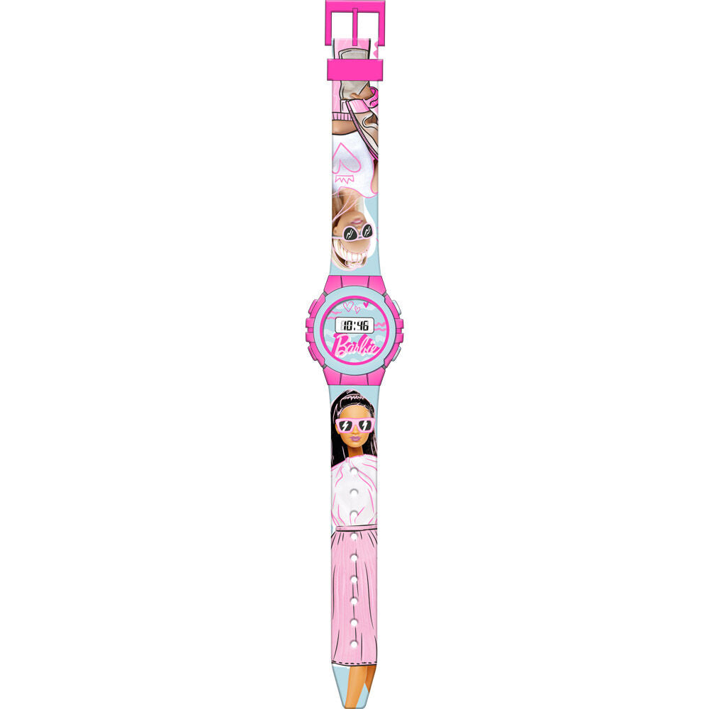 Imagen de Reloj Digital Barbie parte de nuestra colección en Espadas y más, sitio oficial.