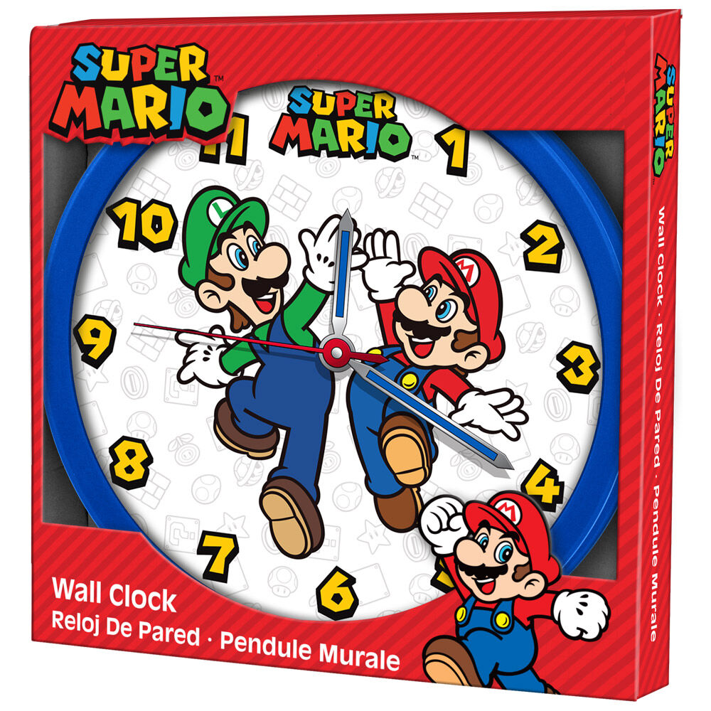 Imagen 1 - Reloj Pared Super Mario Bros