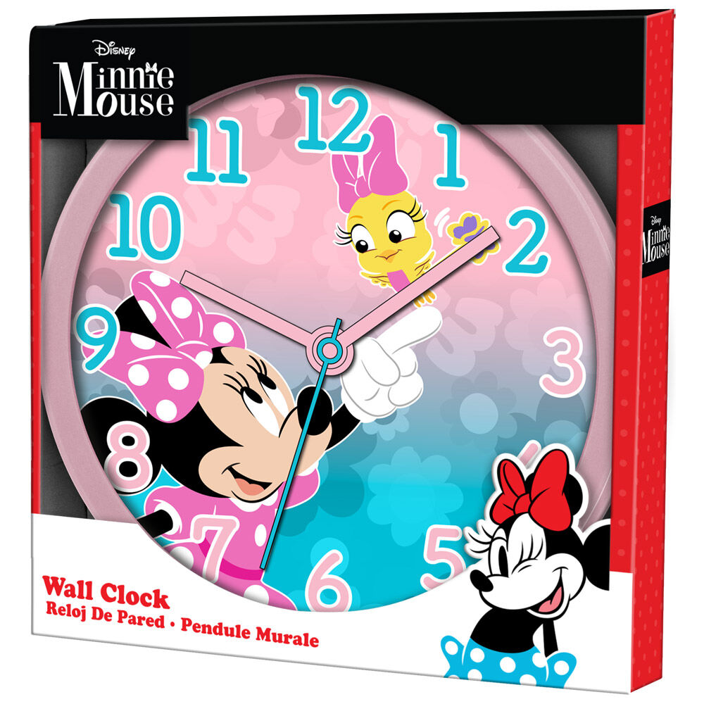 Imagen de Reloj Pared Minnie Disney parte de nuestra colección en Espadas y más, sitio oficial.