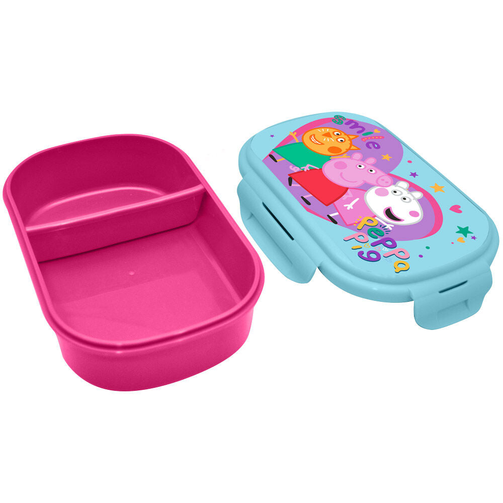 Imagen 3 de Sandwichera + Cubierto Peppa Pig