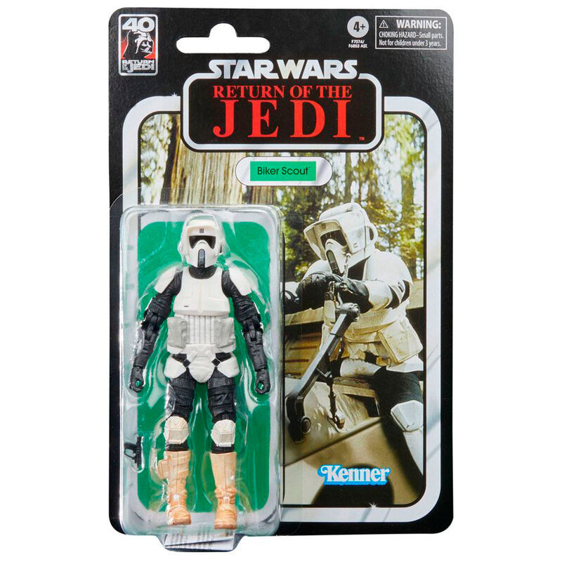 Imagen 5 - Figura Biker Scout 40Th Anniversary Return On The Jedi Star Wars 15Cm