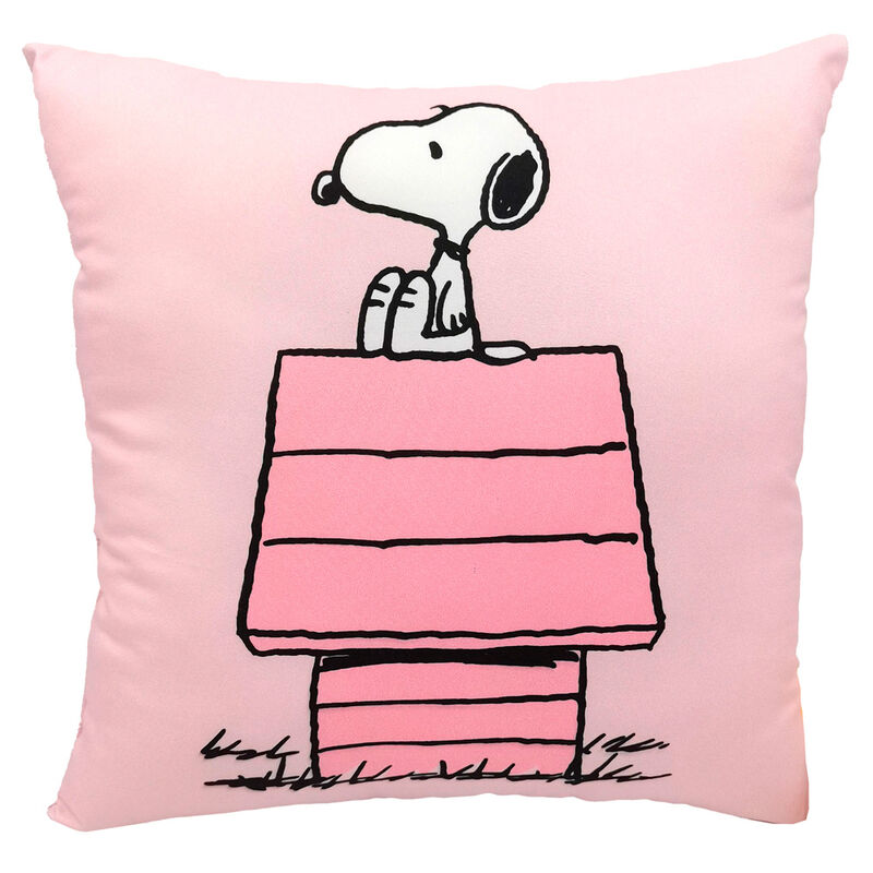 Imagen de Cojin Caseta Rosa Snoopy parte de nuestra colección en Espadas y más, sitio oficial.