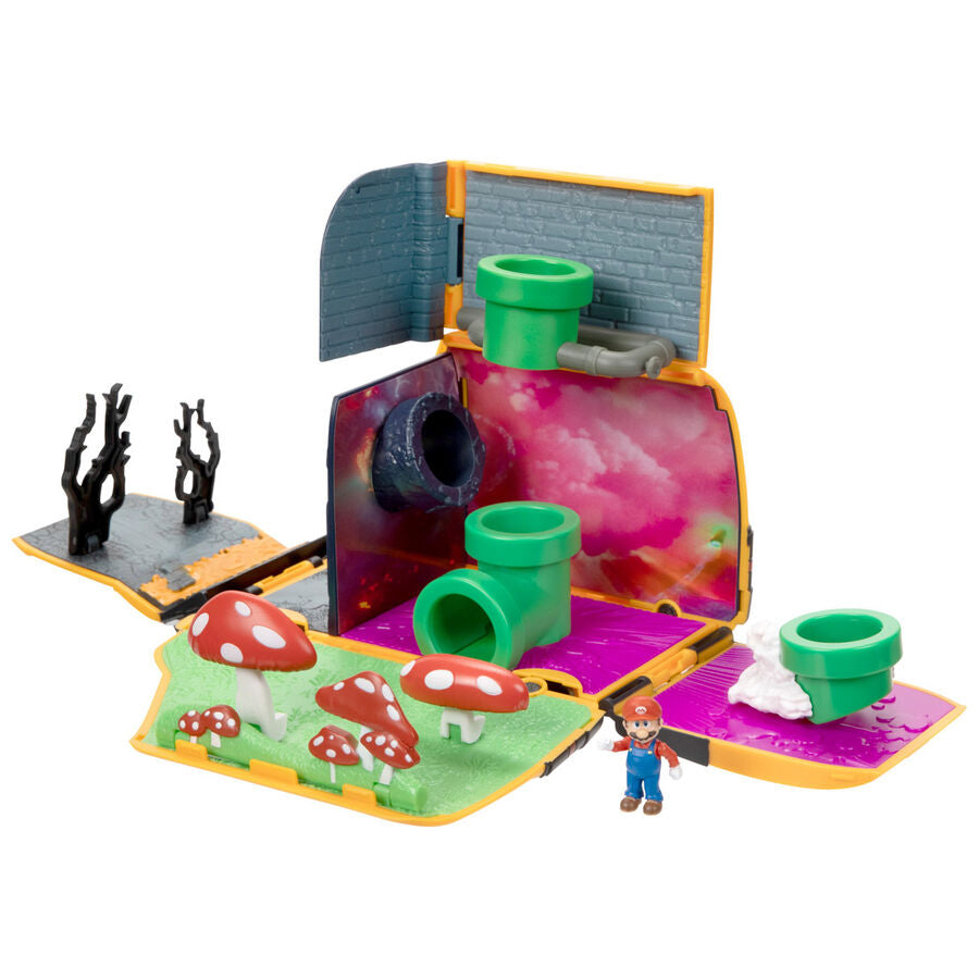 Imagen 1 - Playset Mini + Figura Super Mario La Película Super Mario Bros