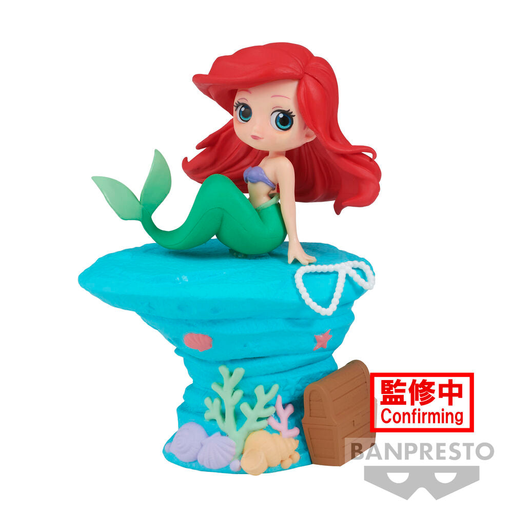 Imagen 1 - Figura Ariel Ver.a La Sirenita Disney Characters Q Posket 9Cm
