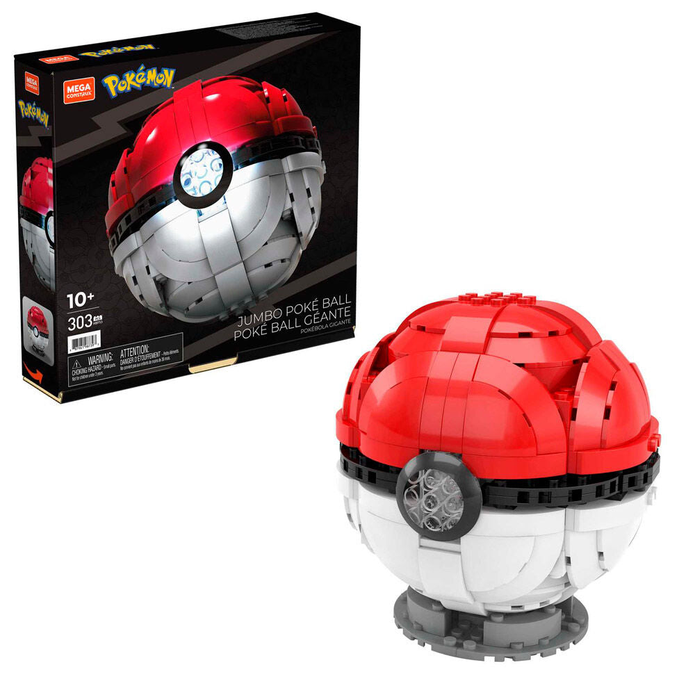 Imagen de Kit Construccion Mega Construx Poke Ball Pokemon 303Pzs parte de nuestra colección en Espadas y más, sitio oficial.