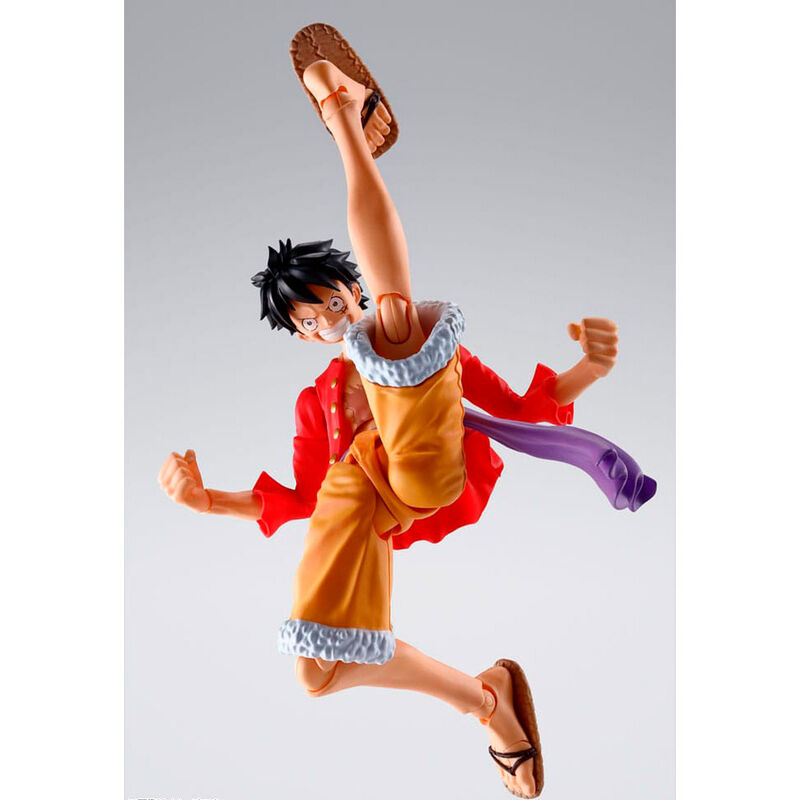 Imagen de Figura Sh Figuarts Monkey D Luffy Raid Of Onigashima One Piece 14,5Cm parte de nuestra colección en Espadas y más, sitio oficial.