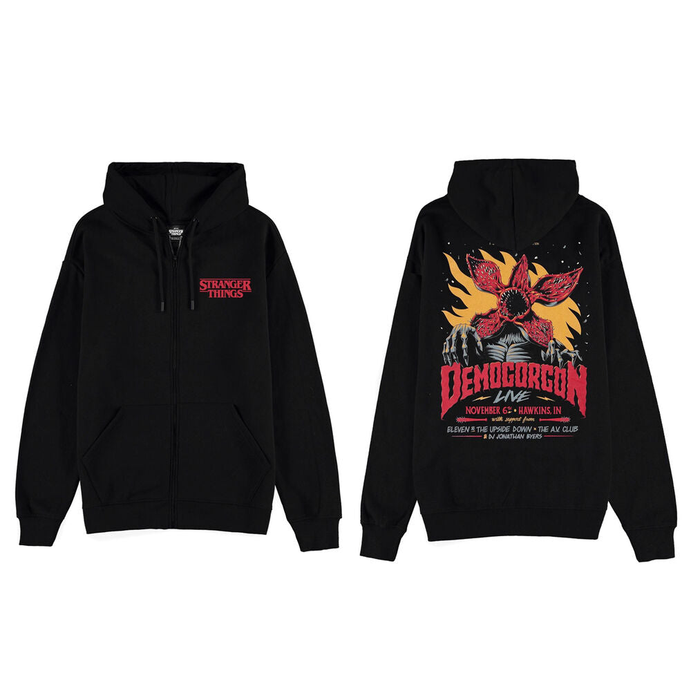 Imagen 3 - Sudadera Capucha Demogorgon Stranger Things