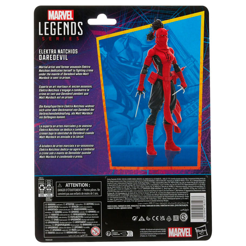Imagen 5 - Figura Elektra Natchios Daredevil Spiderman Marvel 15Cm