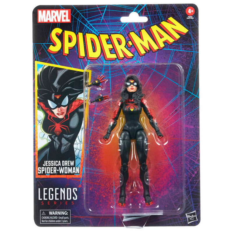 Imagen 5 - Figura Jessica Drew Spider Woman Spiderman Marvel 15Cm