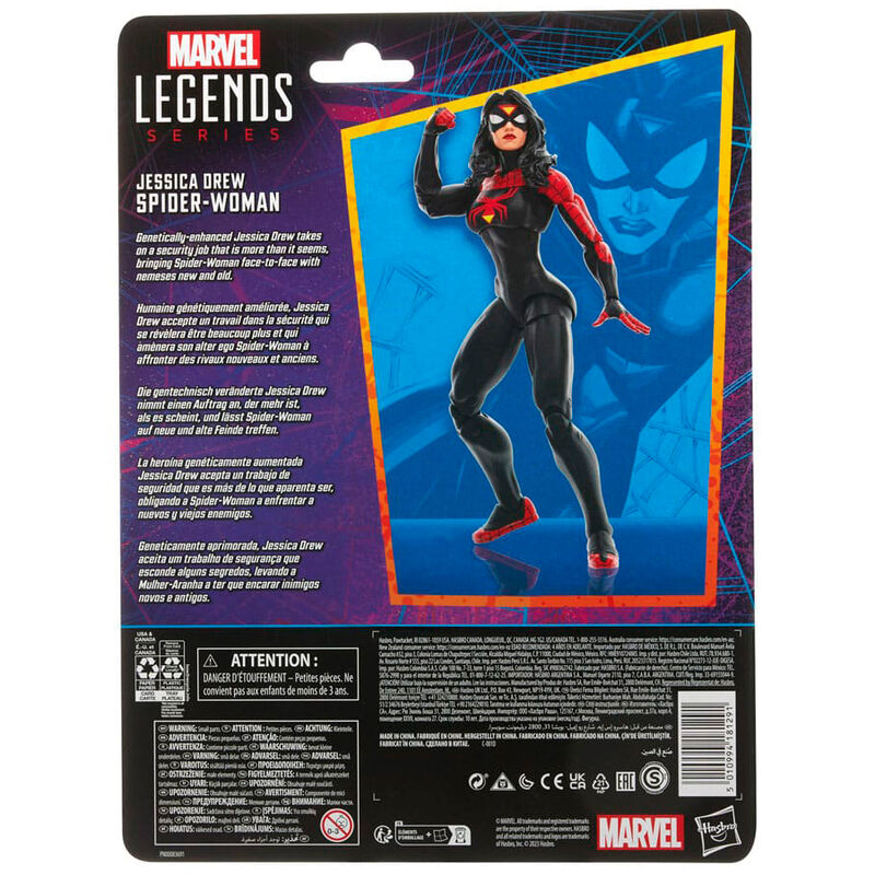 Imagen 6 - Figura Jessica Drew Spider Woman Spiderman Marvel 15Cm