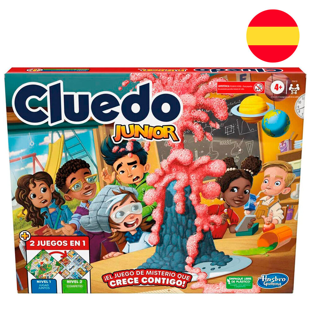 Imagen de Juego Mesa Cluedo Junior parte de nuestra colección en Espadas y más, sitio oficial.