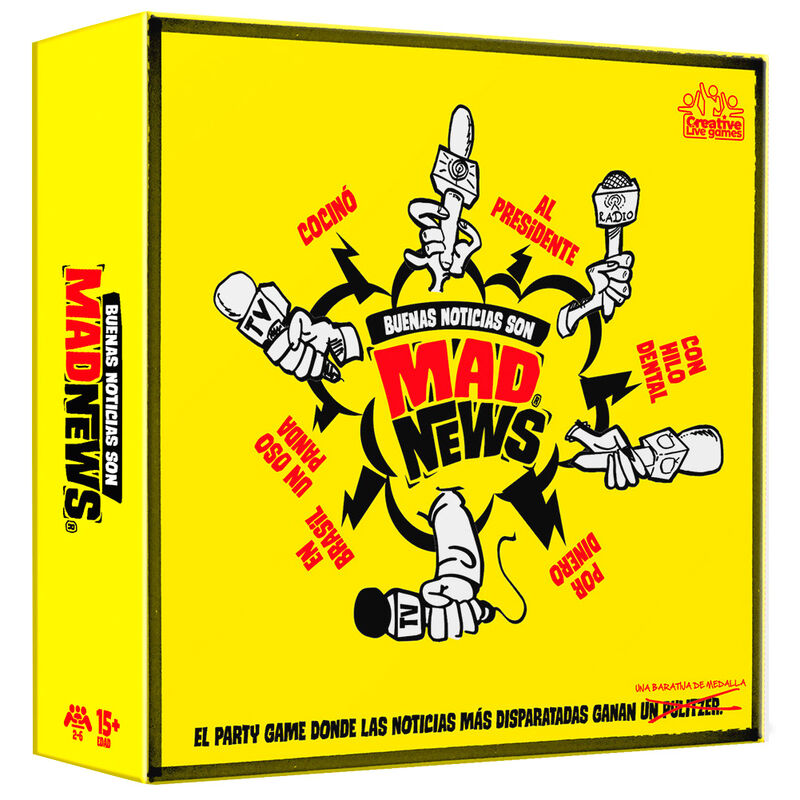 Imagen 1 - Juego Mesa Mad News Español