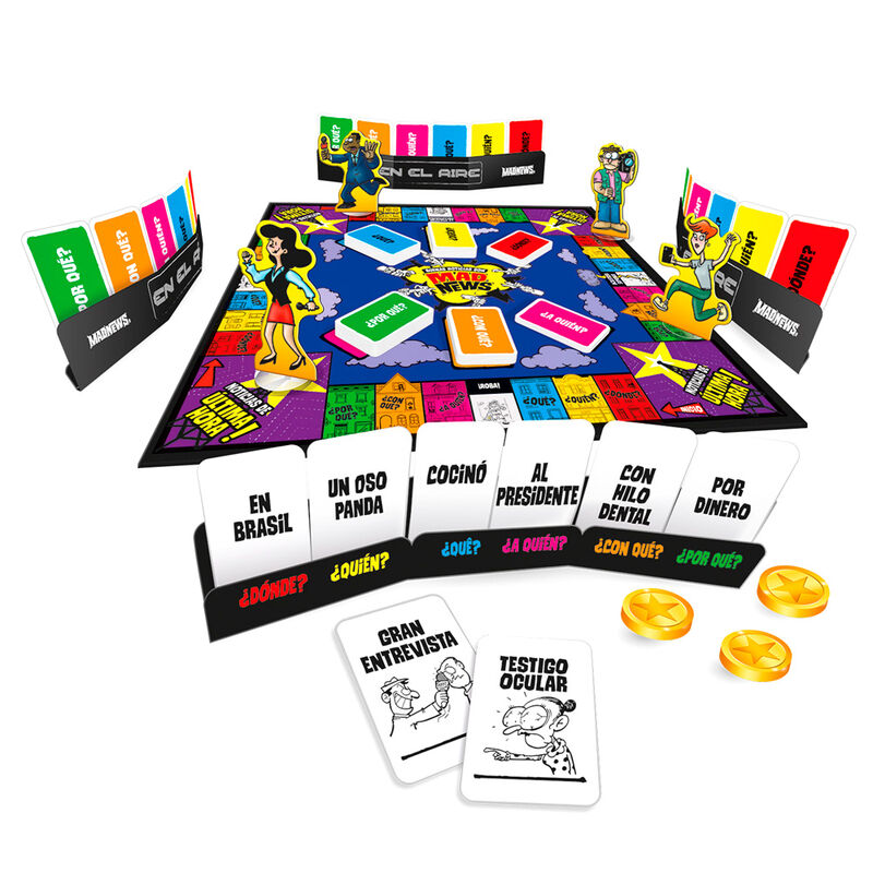 Imagen 2 - Juego Mesa Mad News Español