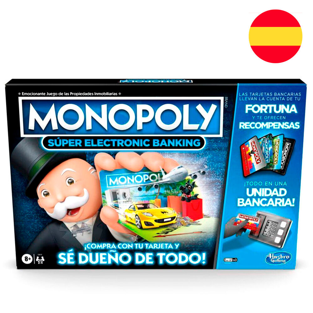 Imagen 1 - Juego Mesa Monopoly Super Electronic Banking