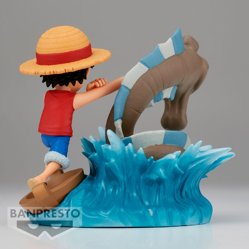 Imagen 4 - Figura Monkey D Luffy Vs Local Sea Monster Log Stories One Piece 7Cm