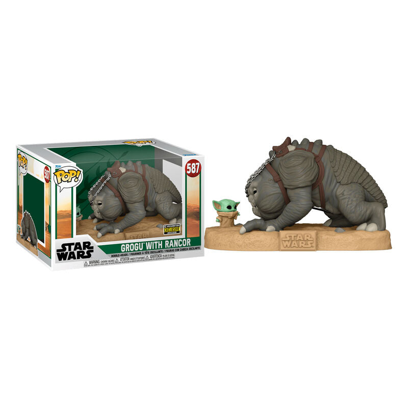 Imagen 1 - Figura Pop Star Wars Grogu With Rancor Exclusive