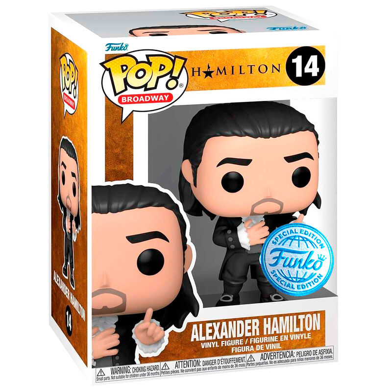 Imagen de Figura Pop Halminton Alexandre Hamilton Exclusive parte de nuestra colección en Espadas y más, sitio oficial.