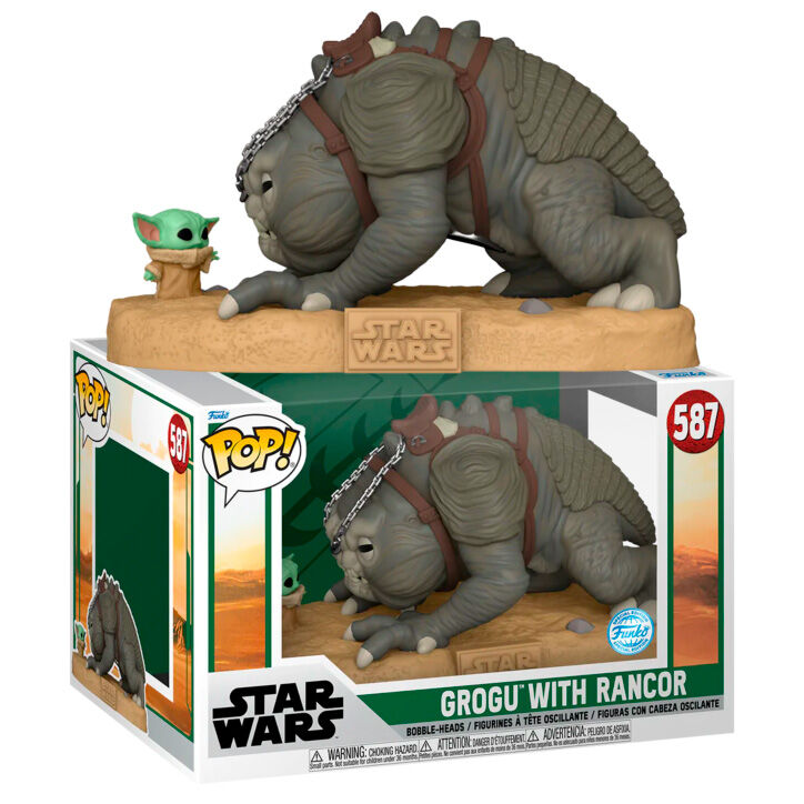 Imagen 3 - Figura Pop Star Wars Grogu With Rancor Exclusive