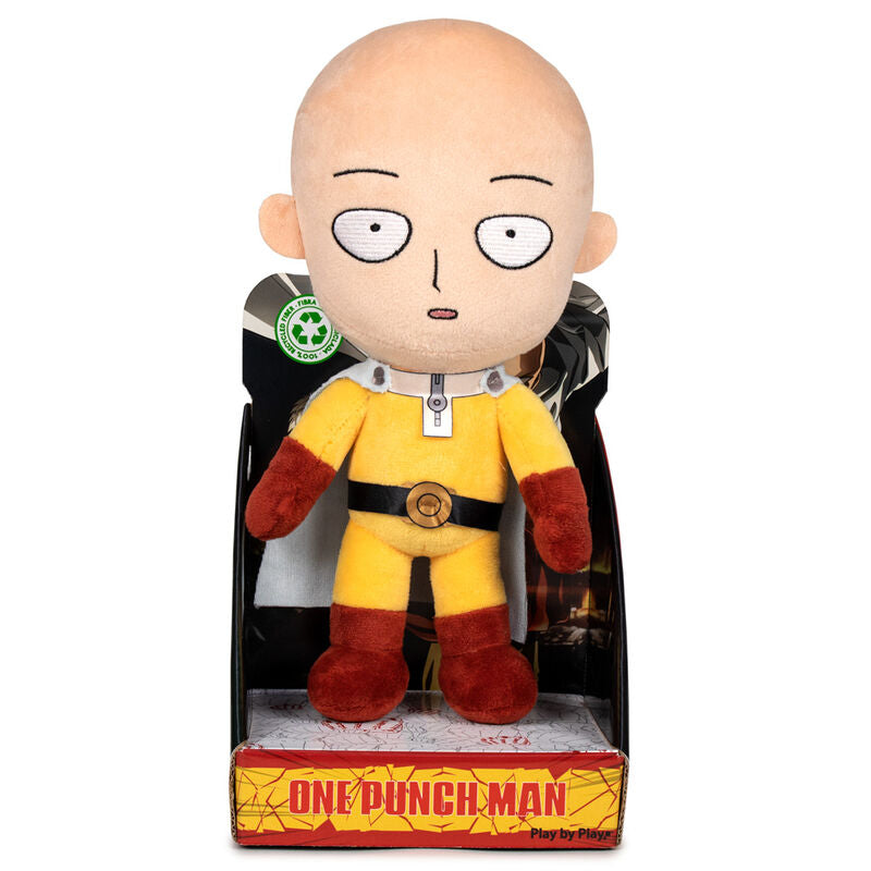 Imagen de Peluche Saitama One Punch Man 27Cm parte de nuestra colección en Espadas y más, sitio oficial.