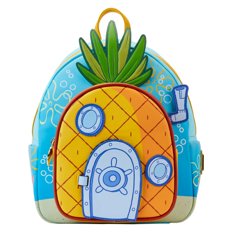Imagen 1 - Mochila Casa De La Piña Bob Esponja Loungefly 26Cm